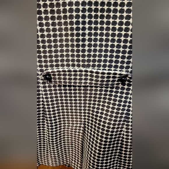 Ann Taylor 4P Black and Cream Lined Jacket Preowned 2000s - Picture 5 of 16